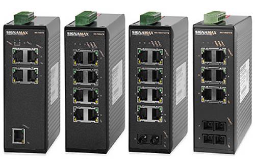 10/100 Industrial DIN-rail Mount Unmanaged Switches(多款EOL