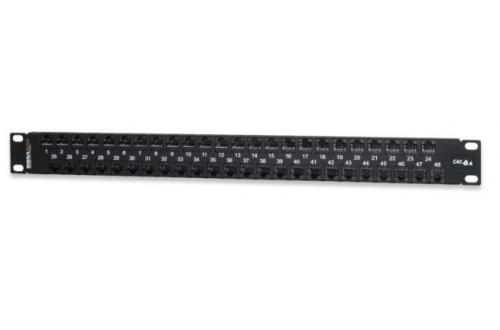 Category 6A High-Density 48-Port Feed-Thru Patch Panels