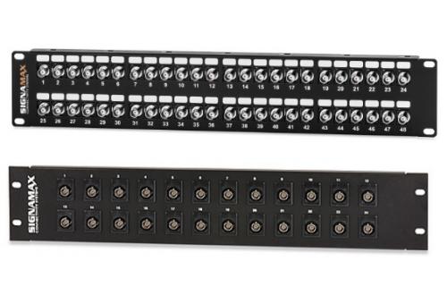 BNC Connector Feed-Thru Patch Panels