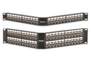 Category 6A MT-Series Screened Angled Patch Panels