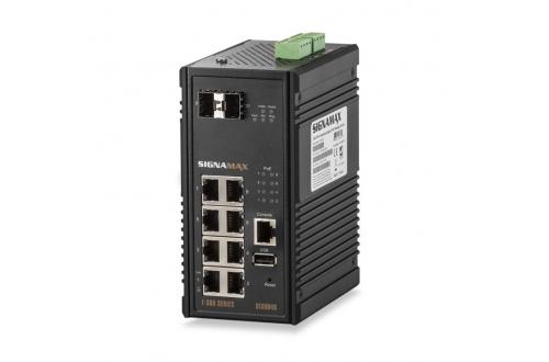 I-300 8 Port Industrial Gigabit PoE+ Managed Switch