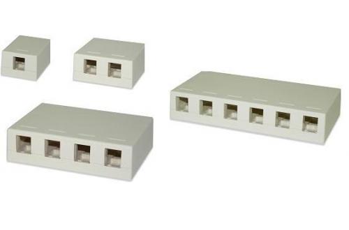 Keystone Surface Mount Multimedia Boxes 