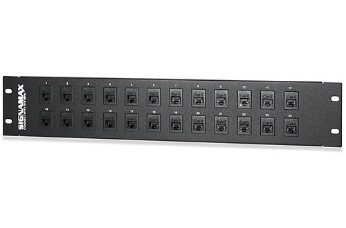 Category 6 UTP Standard-Density Feed-Thru Patch Panels