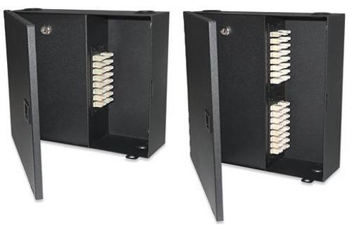 Wall Mount Optical Fiber Enclosures with Security Access Door 