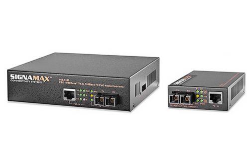 10/100BaseT/TX To 100BaseFX PoE Converters