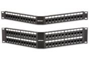 Category 6 MT-Series Unscreened Angled Patch Panels