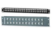 F-Type Connector Feed-Thru Patch Panel 