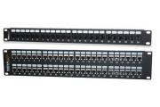 Category 6A High-Density Feed-Thru Patch Panels