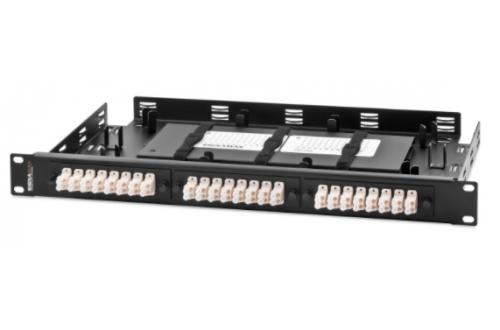 Modular Optical Fiber Panels with Fiber Management Trays