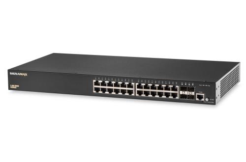 C-300 24 Port Gigabit PoE+ Full Power Managed Switch